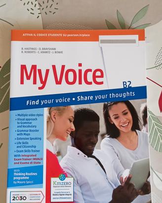 libro "my voice" di inglese 
