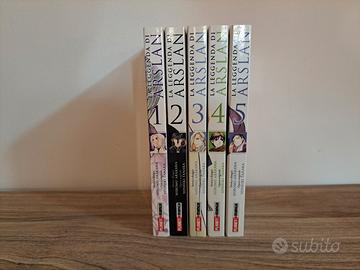 La Leggenda di Arslan Vol. 1-5 (Hiromu Arakawa)