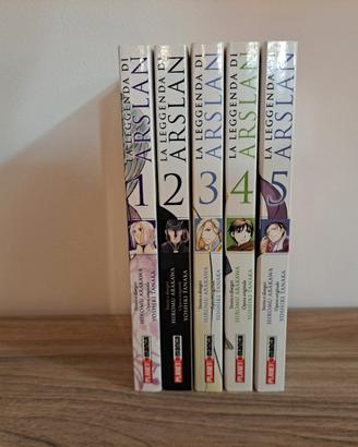 La Leggenda di Arslan Vol. 1-5 (Hiromu Arakawa)