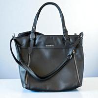 Borsa a spalla nera Baci & Abbracci