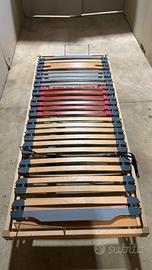 Rete letto singolo  a doghe motorizzate 180x90