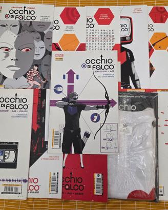 Occhio di falco Fraction completo 1-12 con t-shirt