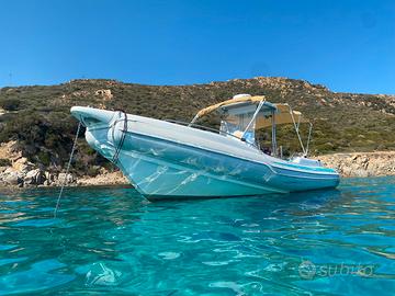 STINGHER 8 mt YAMAHA 150 x2 4t. TUBOLARI NUOVI