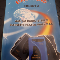 Walkman a cassette e radio nuovo