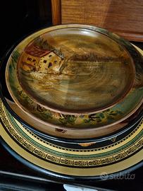 piatti decorativi ceramica vietrese 