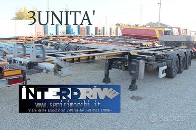 Semirimorchi portacontainer allungabili serin usat