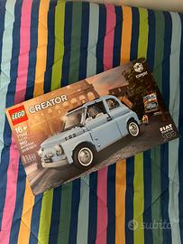 Lego 77942 Fiat 500 Baby Blue
