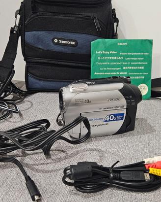 Sony Handycam DCR-DVD106E – completa di accessori