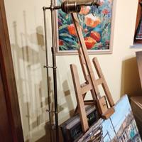 lampada in ottone vintage