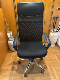 Sedia da ufficio ergonomica