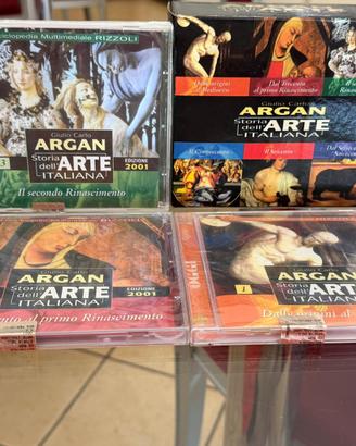 Cofanetto 6 CD Storia dell'Arte Italiana Argan Ri