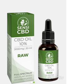 Olio cbd 10% RAW full spectrum SENSI SEEDS