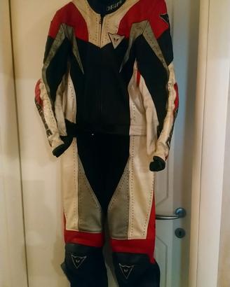tuta moto itera divisibile dainese