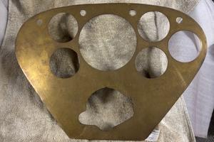 piastra cruscotto per modello ferrari 250GTO 1962