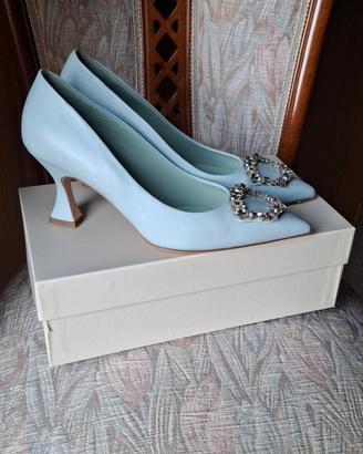 scarpe con tacco gioiello numero 40 Malù