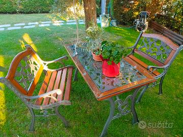 salottino da giardino