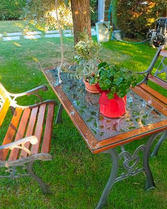 salottino da giardino