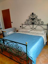 letto in ferro battuto 