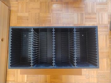 Porta CD DVD legno plastica