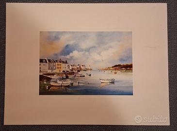 Stampa d'arte Belle IIe en mer Morlaine  Lutece Ed