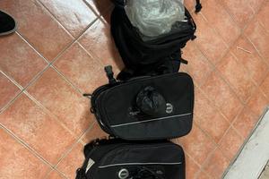 Tris borse moto universali Givi