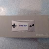 NINTENDO GAME BOY MICRO Silver-Nuovo