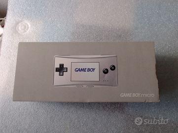 NINTENDO GAME BOY MICRO Silver-Nuovo