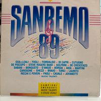 Disco 33 giri Vinile SANREMO 89