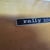 scritta rally 200 vespa 