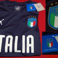 MAGLIA ITALIA TAGLIA L PUMA BLU SCURO, ELEGANTE