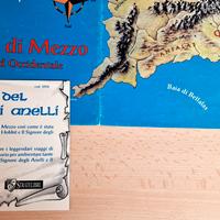 Mappa della Terra di Mezzo Signore degli Anelli