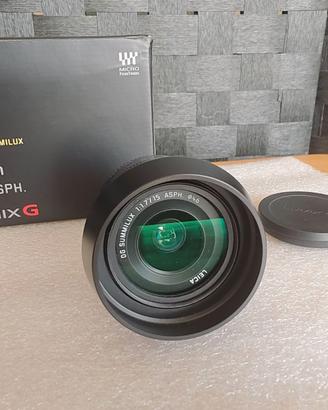 Panasonic Leica DG Summilux 15mm 1.7 ASPH