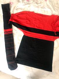 T-shirt e collant abbinati