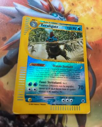 Carta Pokémon Feraligatr HOLO 12/165 – Expedition