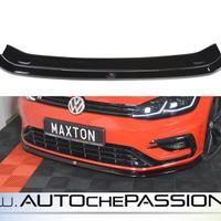 Splitter Spoiler anteriore V6 VW GOLF 7 R FACELIFT