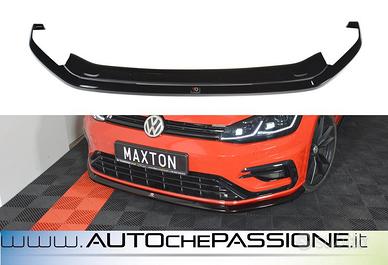 Splitter Spoiler anteriore V6 VW GOLF 7 R FACELIFT