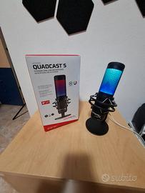 Microfono HyperX QuadCast S RGB USB ⭐