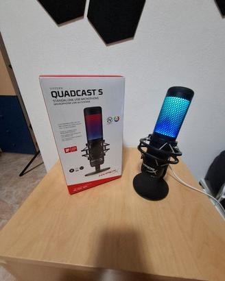 Microfono HyperX QuadCast S RGB USB ⭐