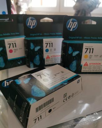 Cartucce HP 711 originali per DesignJet T120 T520 