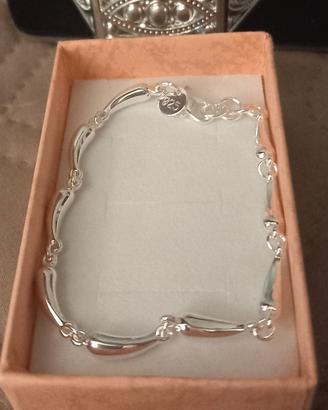 Bracciale "Amuleti portafortuna" Argento 925 cm19