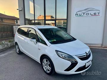 OPEL Zafira Tourer 1.4 T 140CV GPL- 7 POSTI -