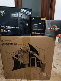 Ryzen 3800x,  Case Corsair 4000D, Msi A1000G 1000w