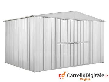 Box in lamiera di Acciaio 360x260cm 9mq bianco