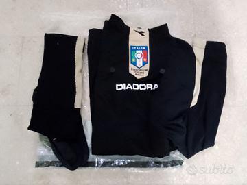 Diadora maglia e calzettoni divisa arbitro AIA, M