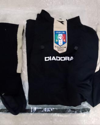 Diadora maglia e calzettoni divisa arbitro AIA, M