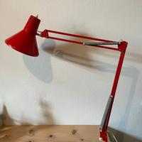 Lampada da architetto TWIST T1 anni '70 Rossa