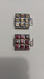 Chiusure per collane in argento e pietre