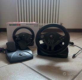 Volante Superdrive SV250 + Pedaliera - PS4/…