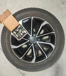 Cerchi in lega MSW + gomme invernali 225/60 R17