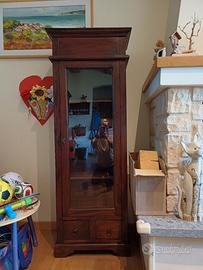 Vetrina in legno 